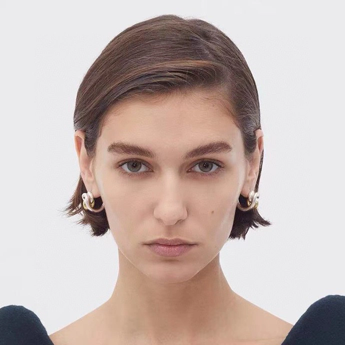 Bottega Veneta Earrings Minimalist 212686