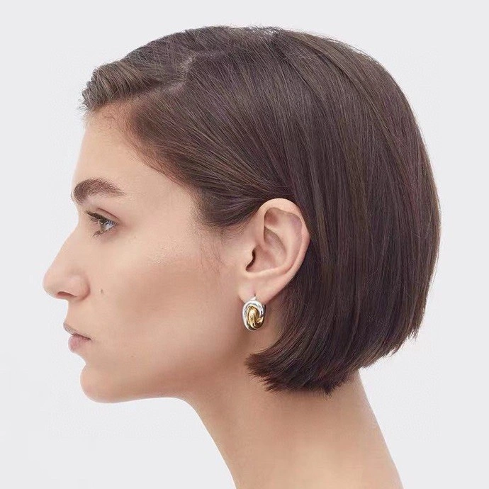 Bottega Veneta Earrings Minimalist 212686