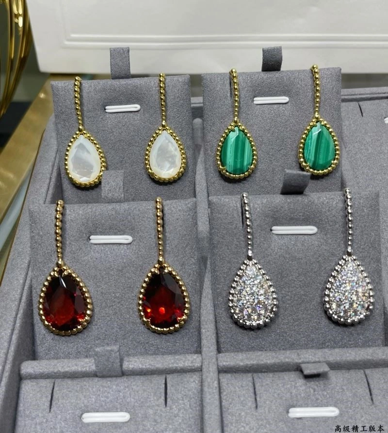 Boucheron Earrings Colorful 210107