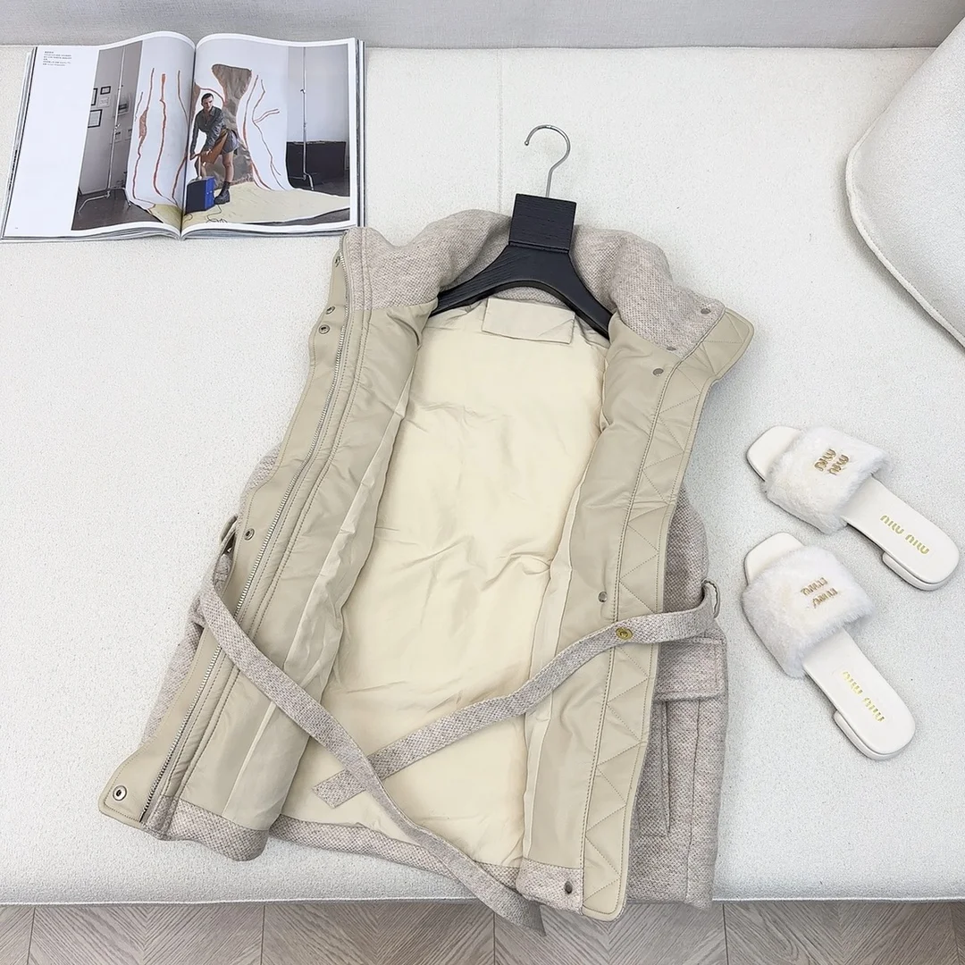 Stretchable Brunello Cucinelli Down Jackets 165516