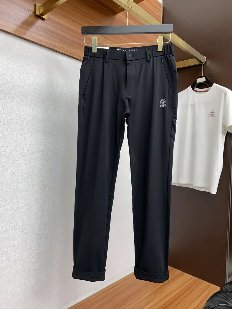 Soft Brunello Cucinelli Long Pants 163072