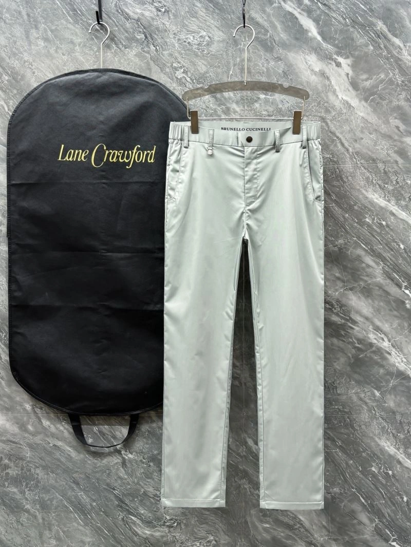 Brunello Cucinelli Long Pants Effortless 161956