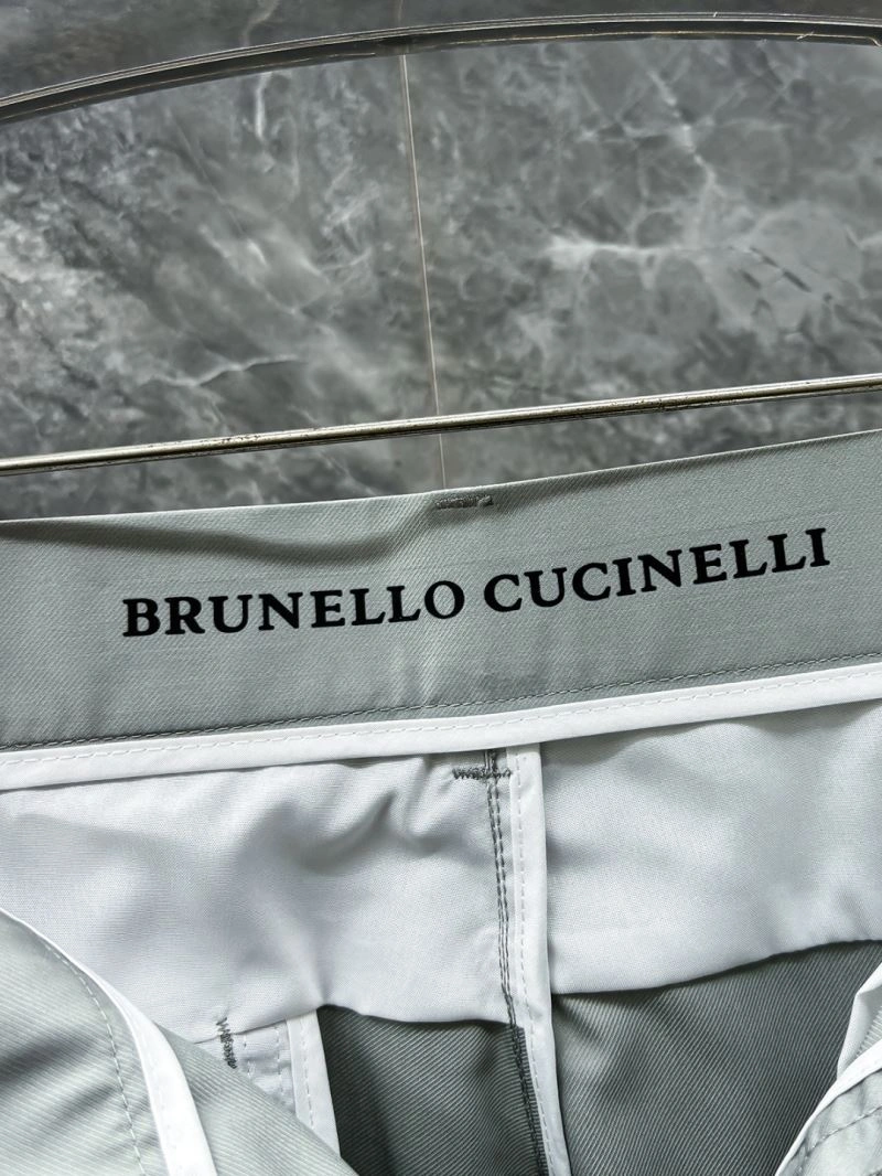 Brunello Cucinelli Long Pants Effortless 161956