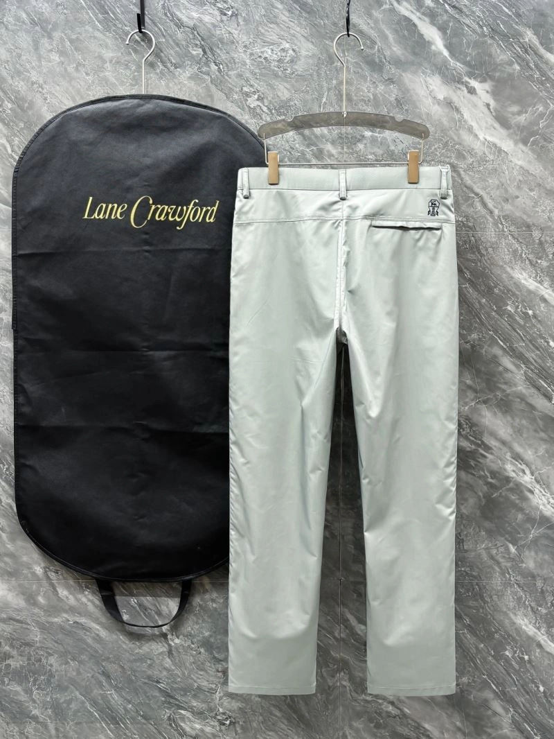 Brunello Cucinelli Long Pants Effortless 161956