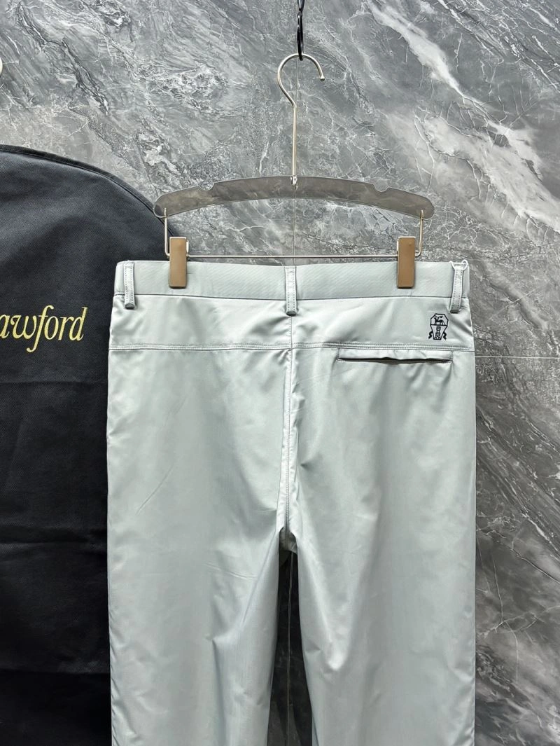 Brunello Cucinelli Long Pants Effortless 161956