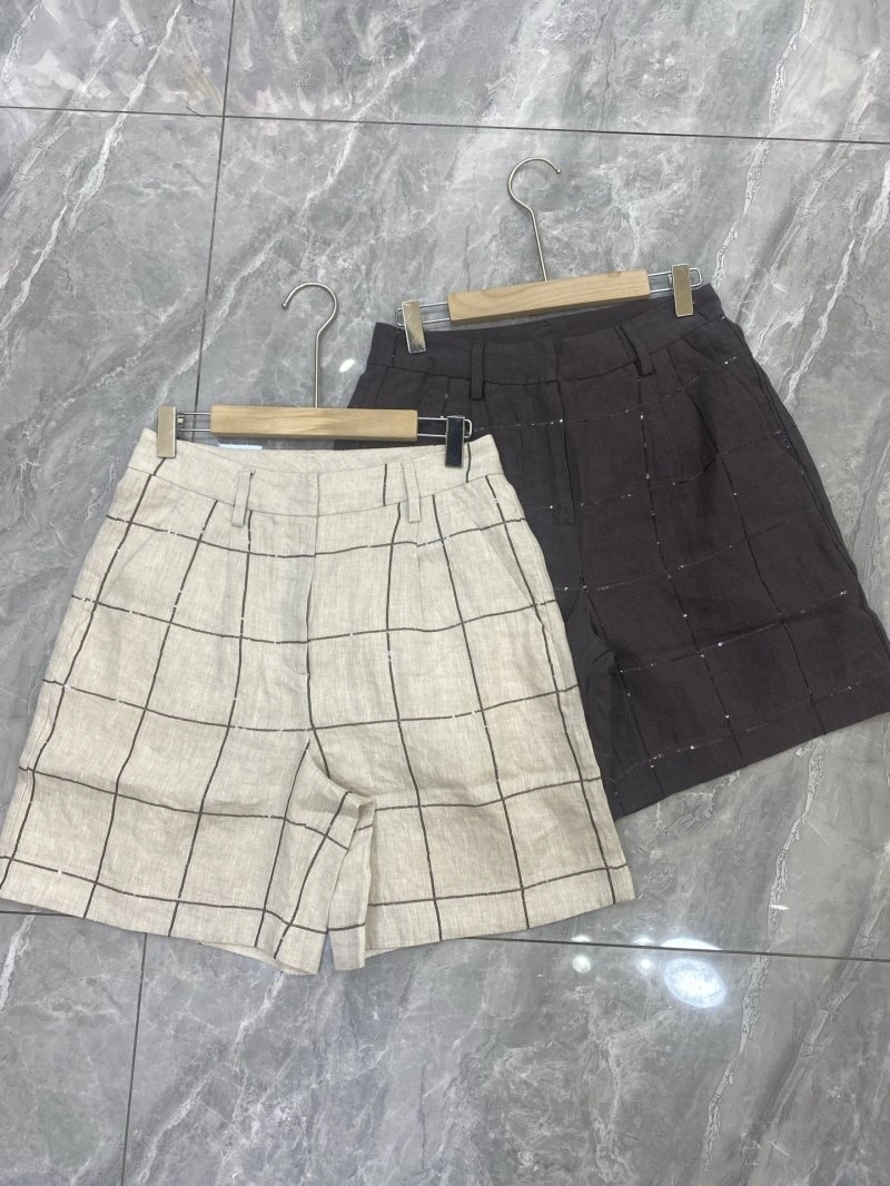 Breathable Brunello Cucinelli Short Pants 154996