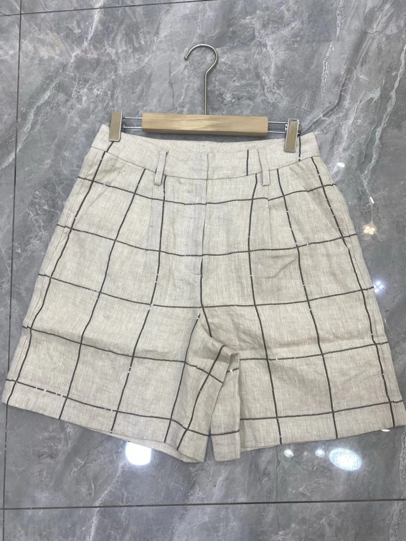 Breathable Brunello Cucinelli Short Pants 154996