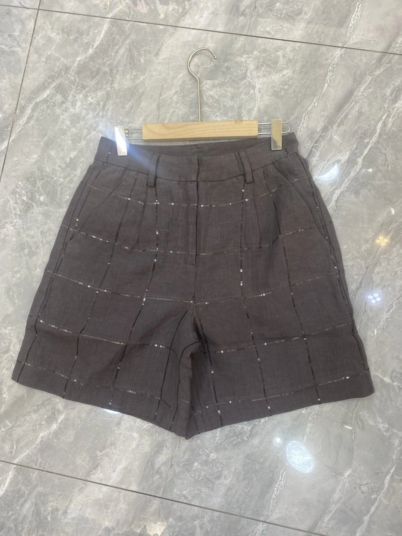 Breathable Brunello Cucinelli Short Pants 154996