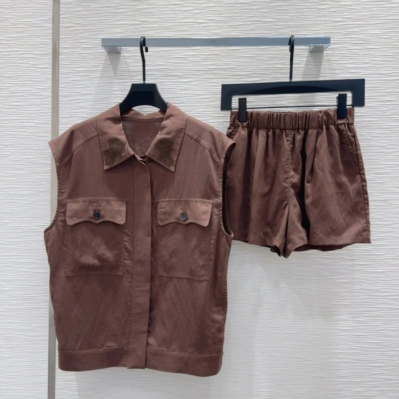 Brunello Cucinelli Short Suits Neat 151931