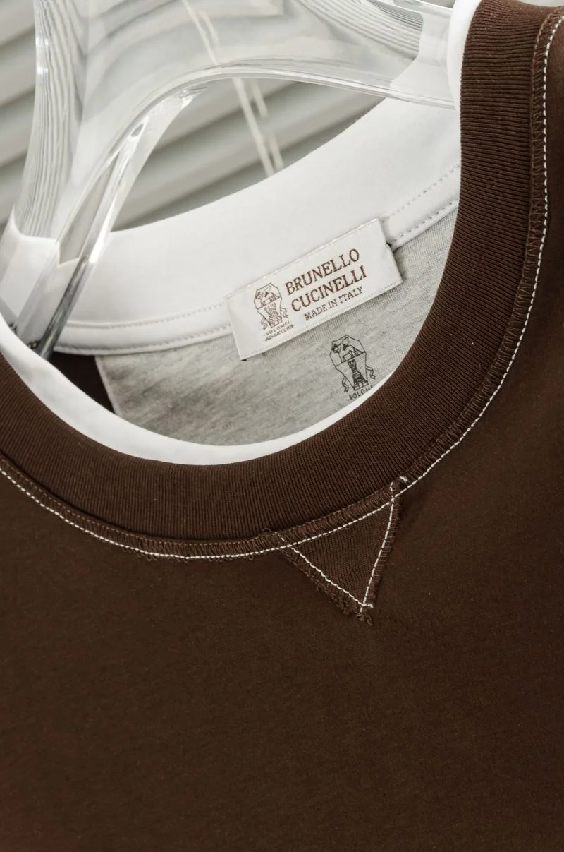 Brunello Cucinelli T-Shirts Youthful 163017