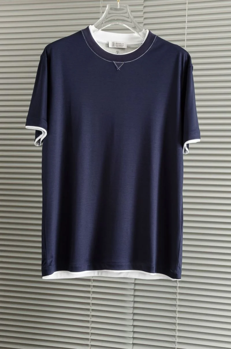 Brunello Cucinelli T-Shirts Sophisticated 163015