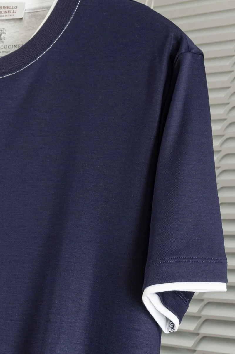 Brunello Cucinelli T-Shirts Sophisticated 163015