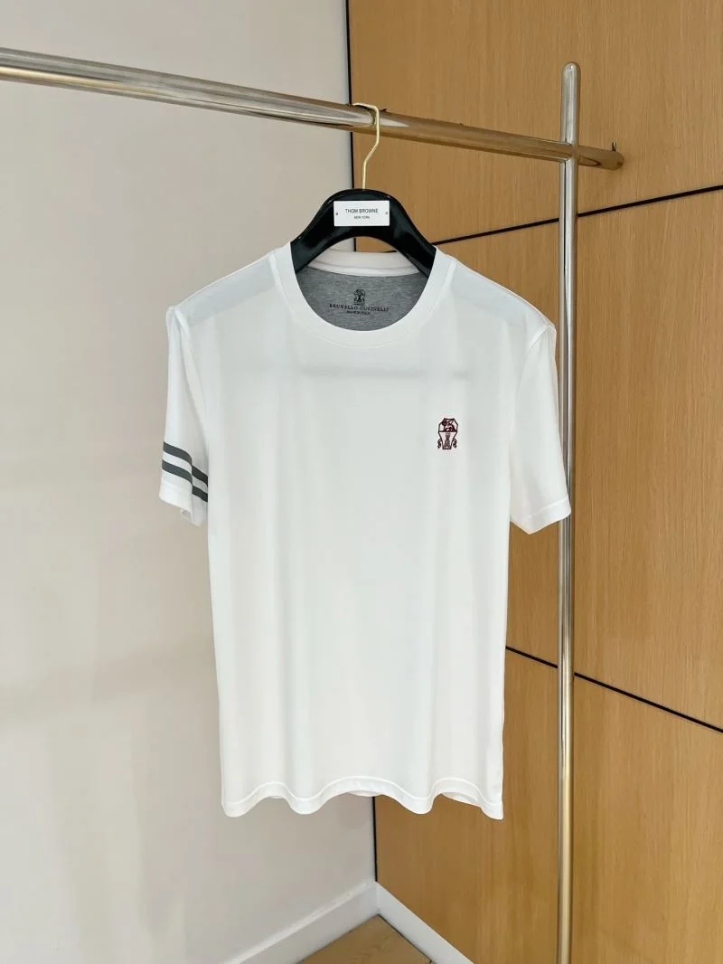 Brunello Cucinelli T-Shirts Vibrant 163160