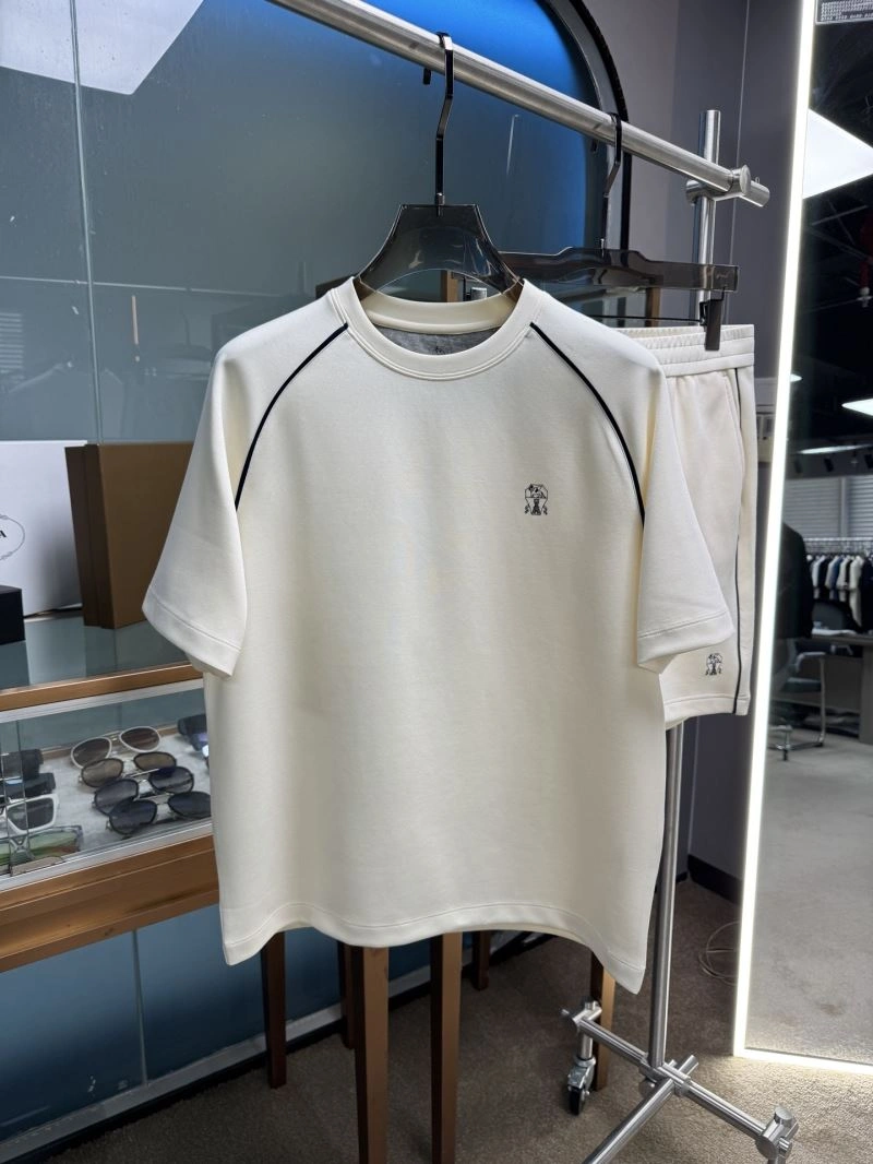 Brunello Cucinelli T-Shirts OdorResistant 161954