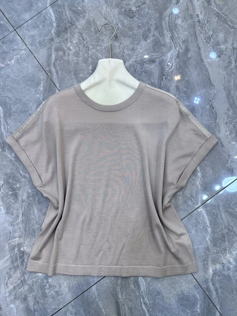 Brunello Cucinelli T-Shirts Sustainable 151913