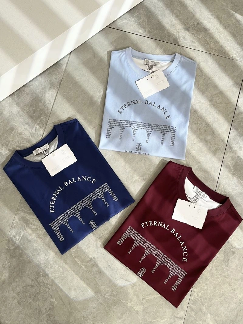 Brunello Cucinelli T-Shirts SportInspired 159765