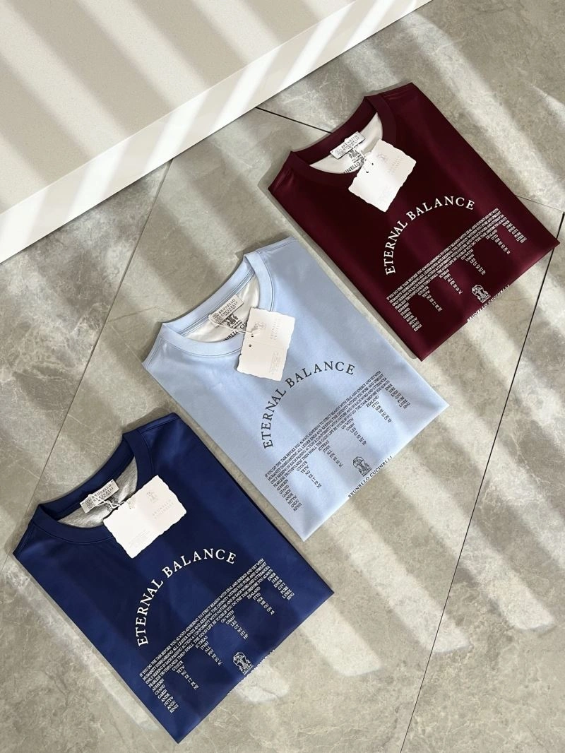Brunello Cucinelli T-Shirts SportInspired 159765