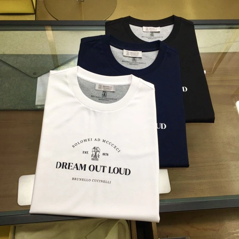 Brunello Cucinelli T-Shirts Casual 158640
