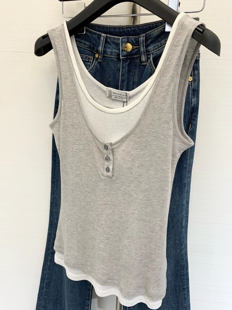 Stretchable Brunello Cucinelli Vest 154971
