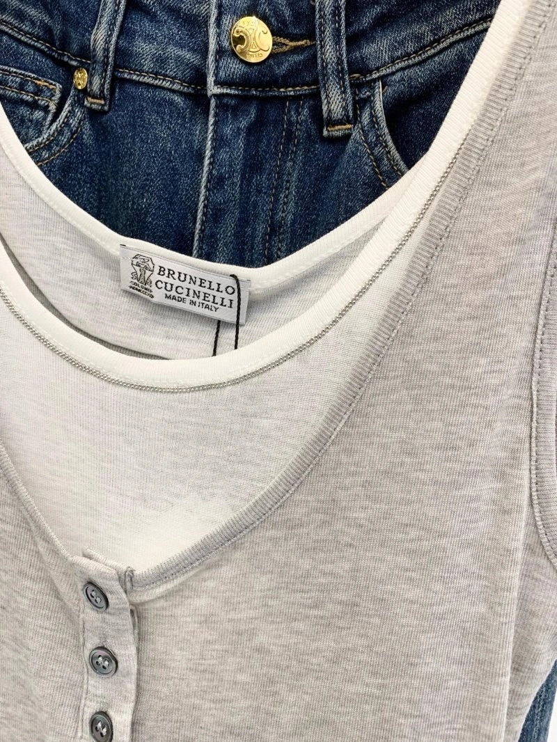 Stretchable Brunello Cucinelli Vest 154971