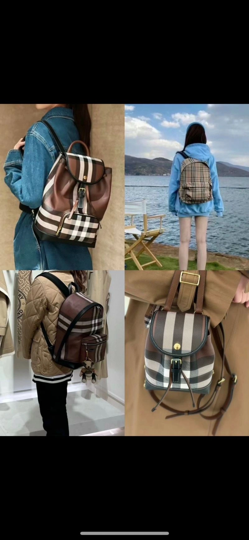 UrbanChic Burberry Backpacks 64656