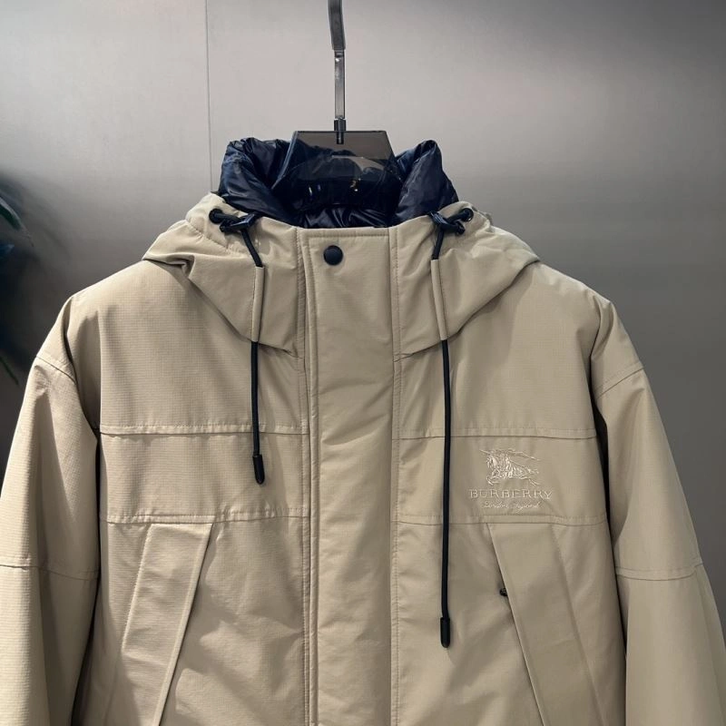 ZipUp Burberry Down Jackets 105905