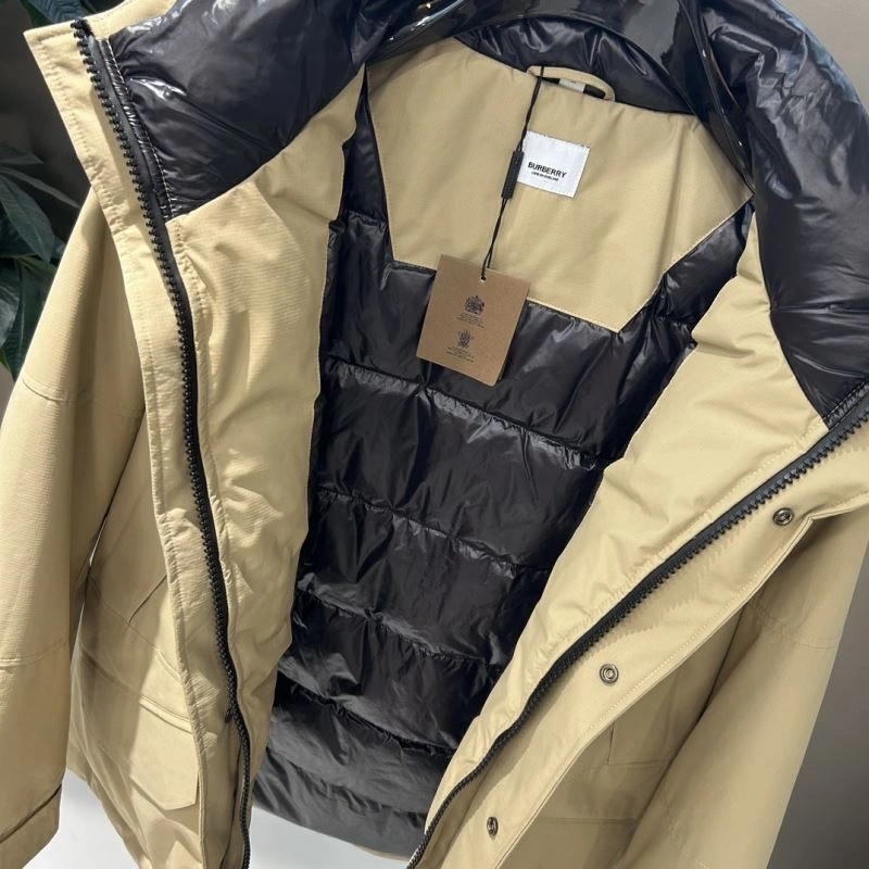 ZipUp Burberry Down Jackets 105905
