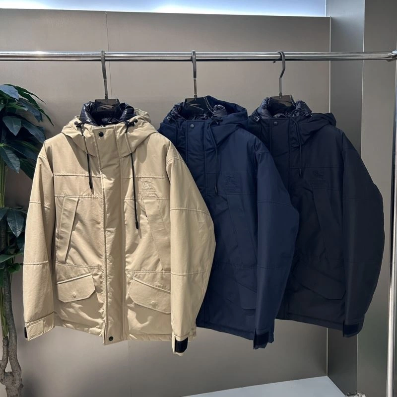 ZipUp Burberry Down Jackets 105905