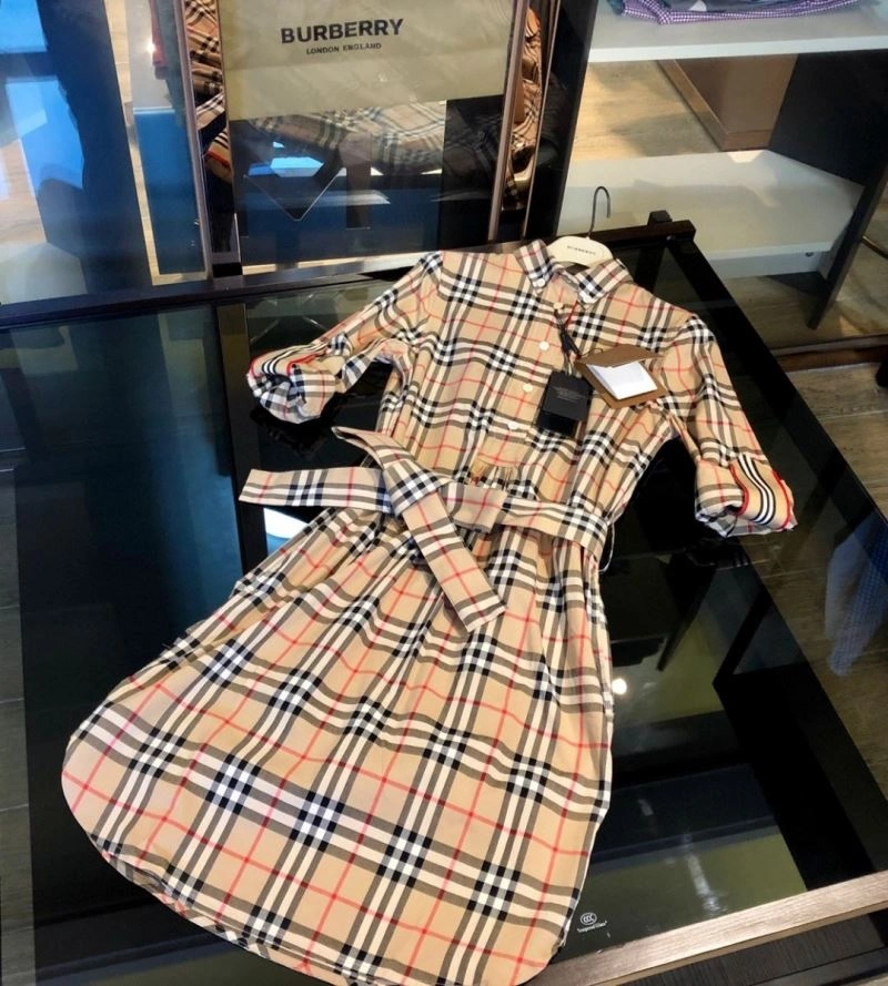 Colorful Burberry Dress 104956
