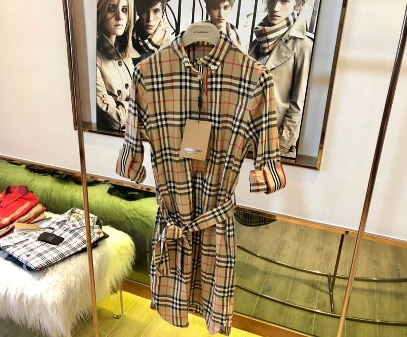 Colorful Burberry Dress 104956