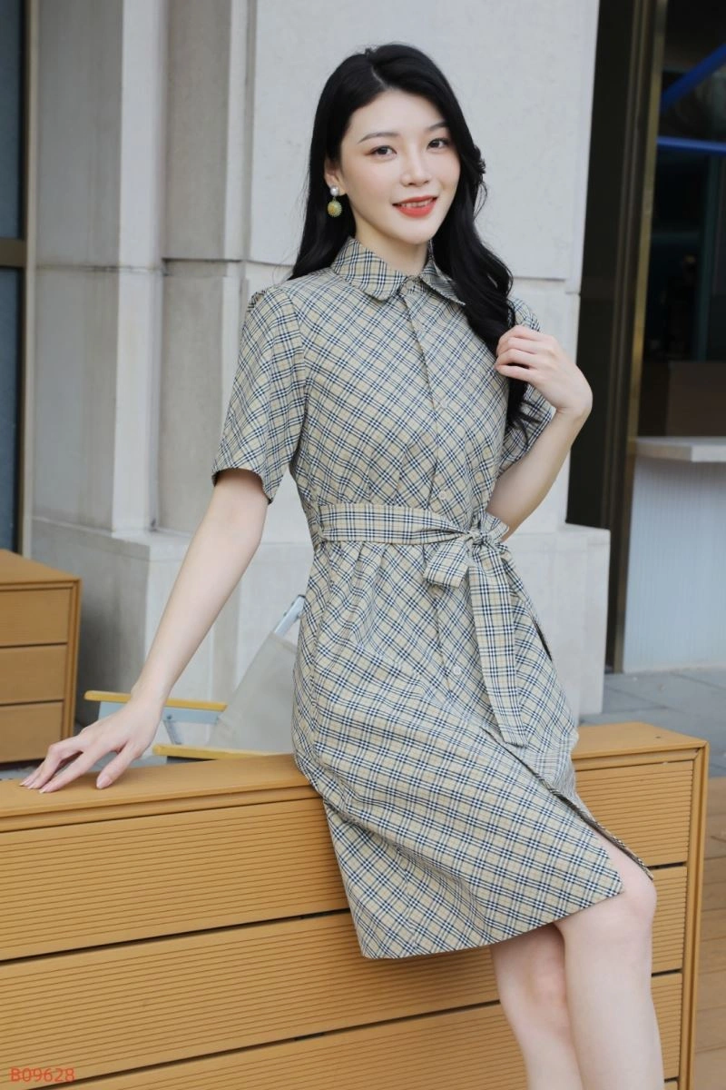 Vibrant Burberry Dress 104918