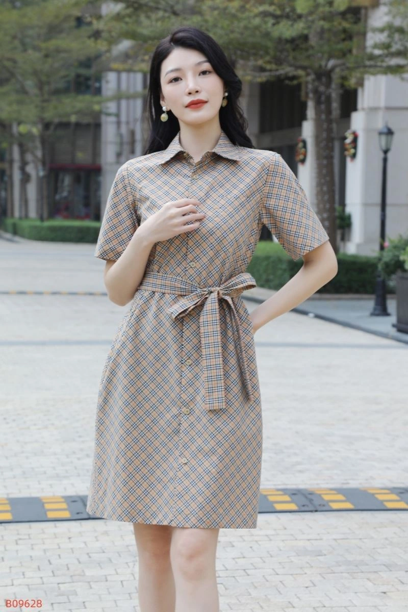 Vibrant Burberry Dress 104918
