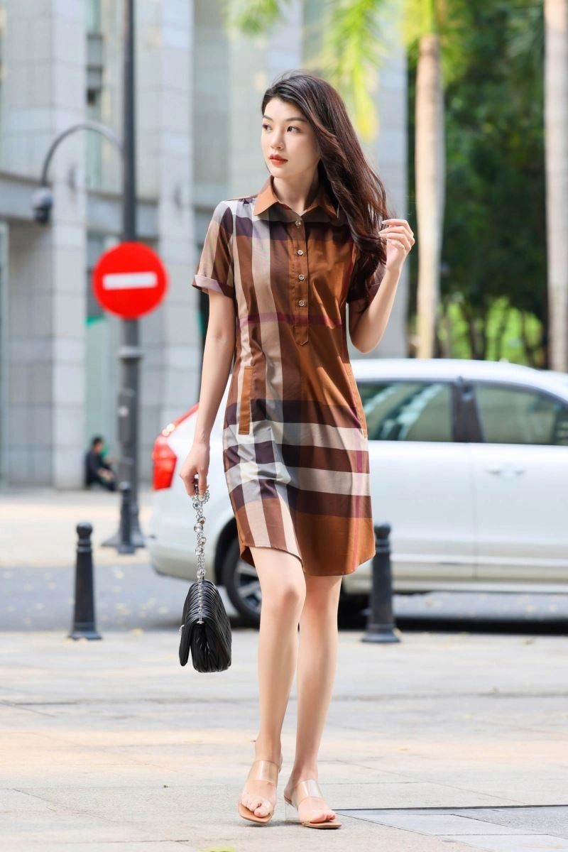 Bold Burberry Dress 104887