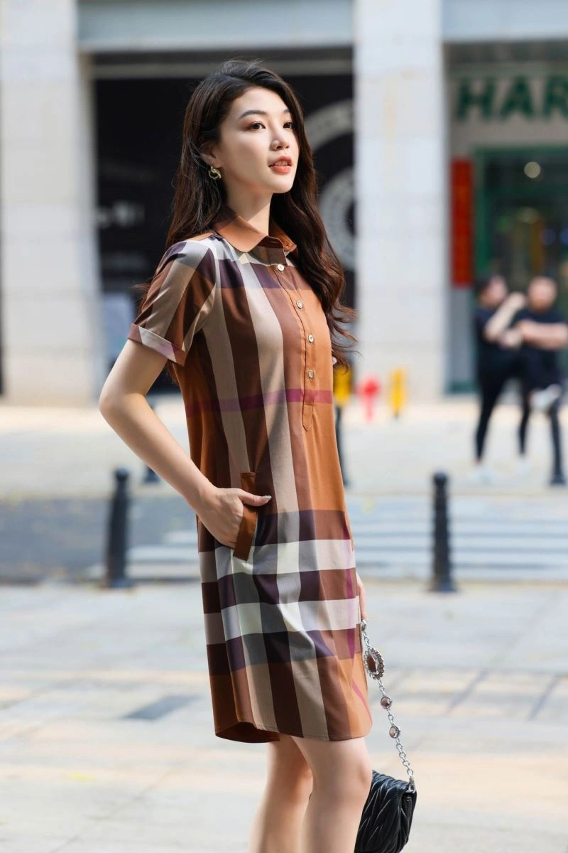 Bold Burberry Dress 104887