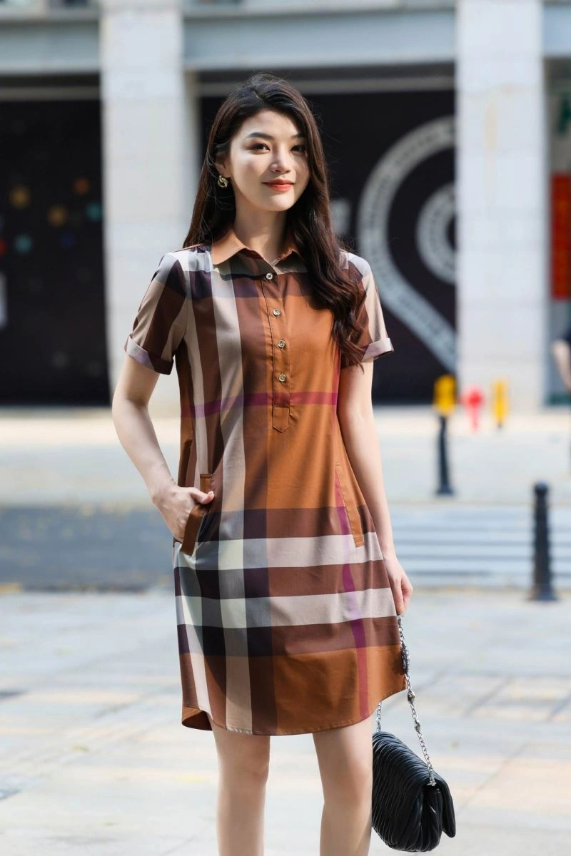 Bold Burberry Dress 104887