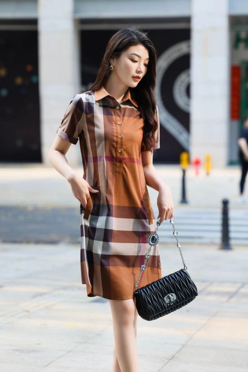 Bold Burberry Dress 104887