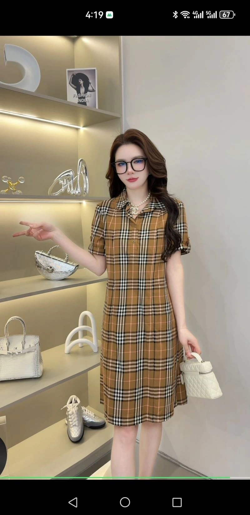 Burberry Dress SmartChoice 104863