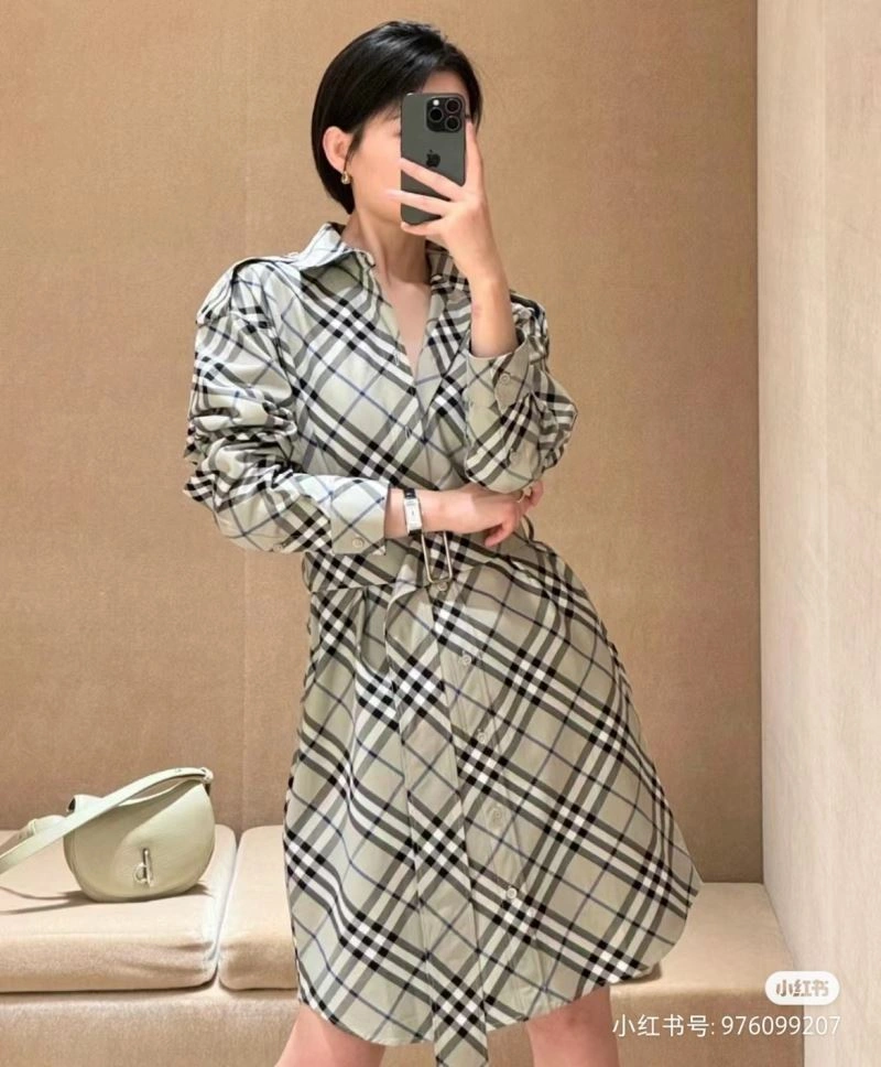 Colorful Burberry Dress 104832