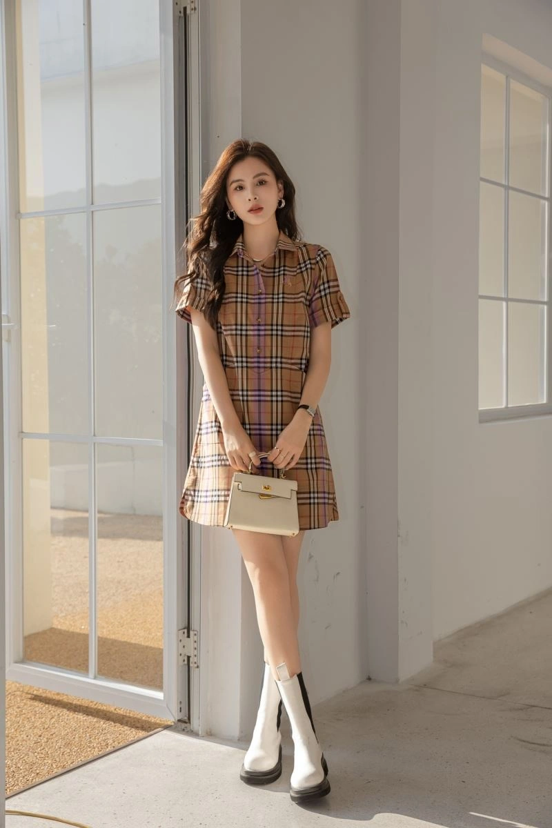 Colorful Burberry Dress 104744