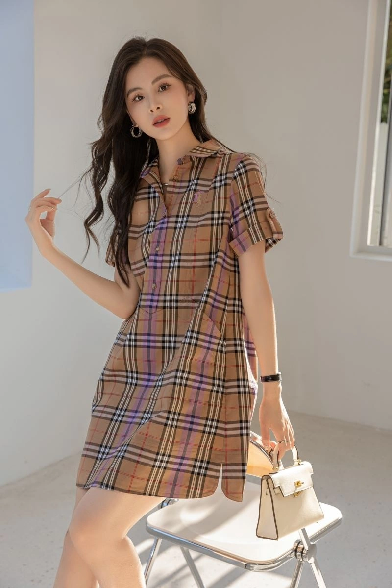 Colorful Burberry Dress 104744