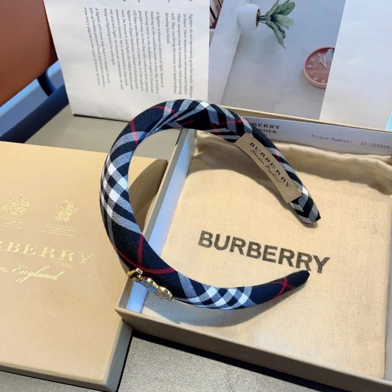 Tailored Burberry Hair Hoop 263437