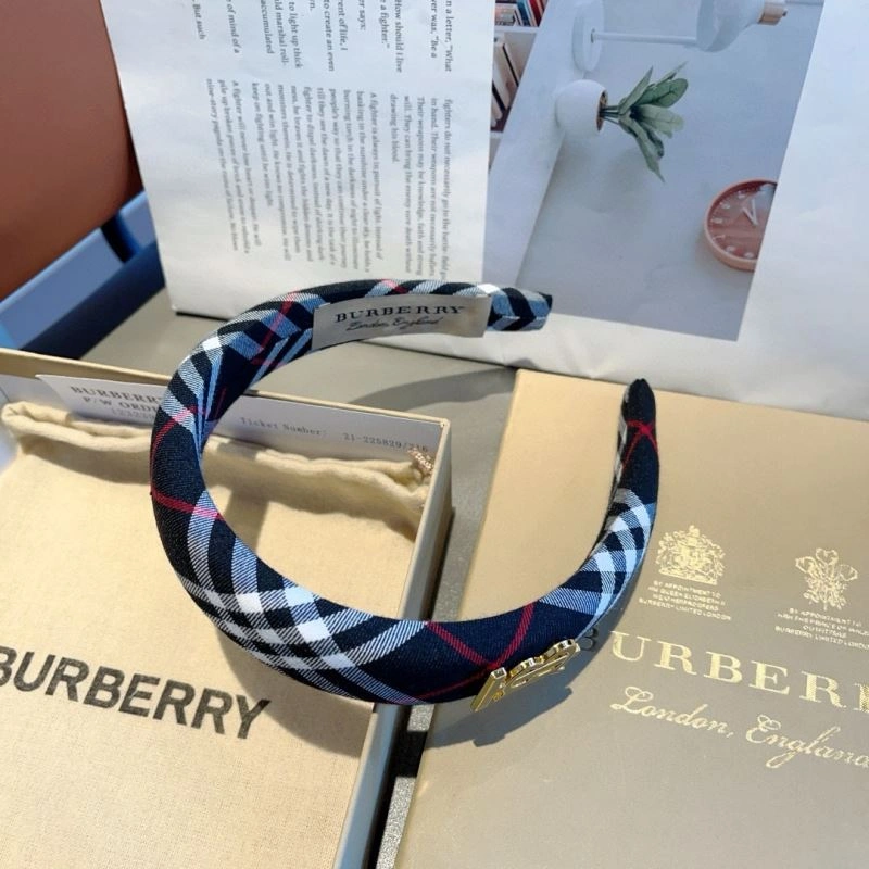 Tailored Burberry Hair Hoop 263437