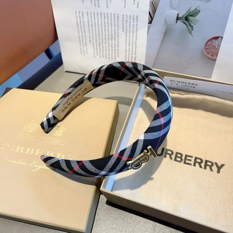 Tailored Burberry Hair Hoop 263437