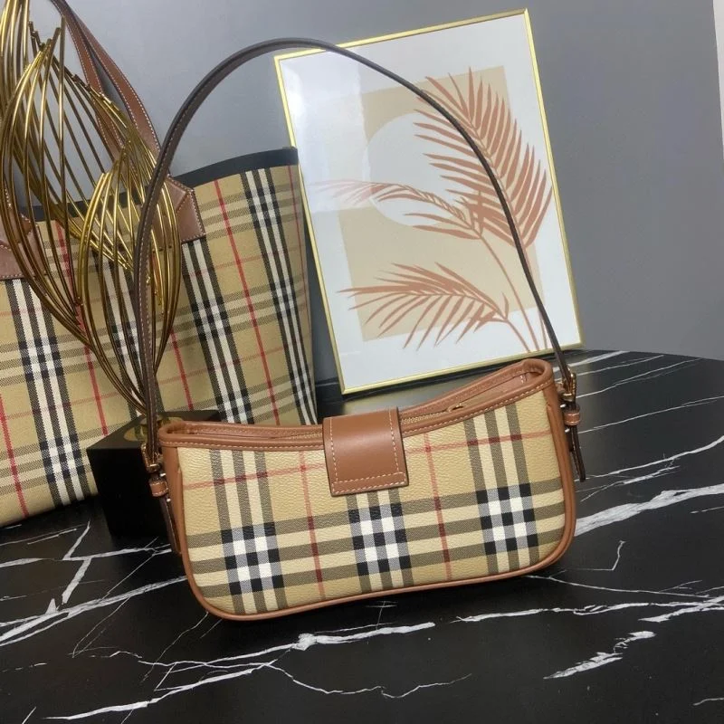 SmoothTexture Burberry Hobo Bags 38115