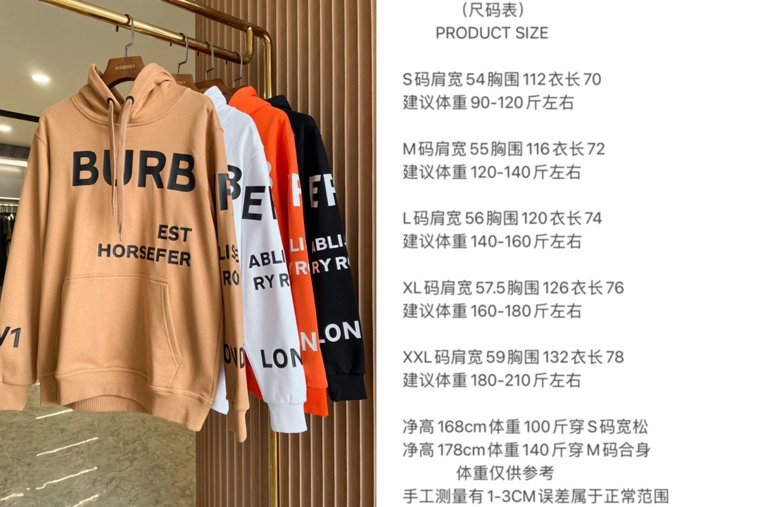 Burberry Hoodies RelaxedFit 105680