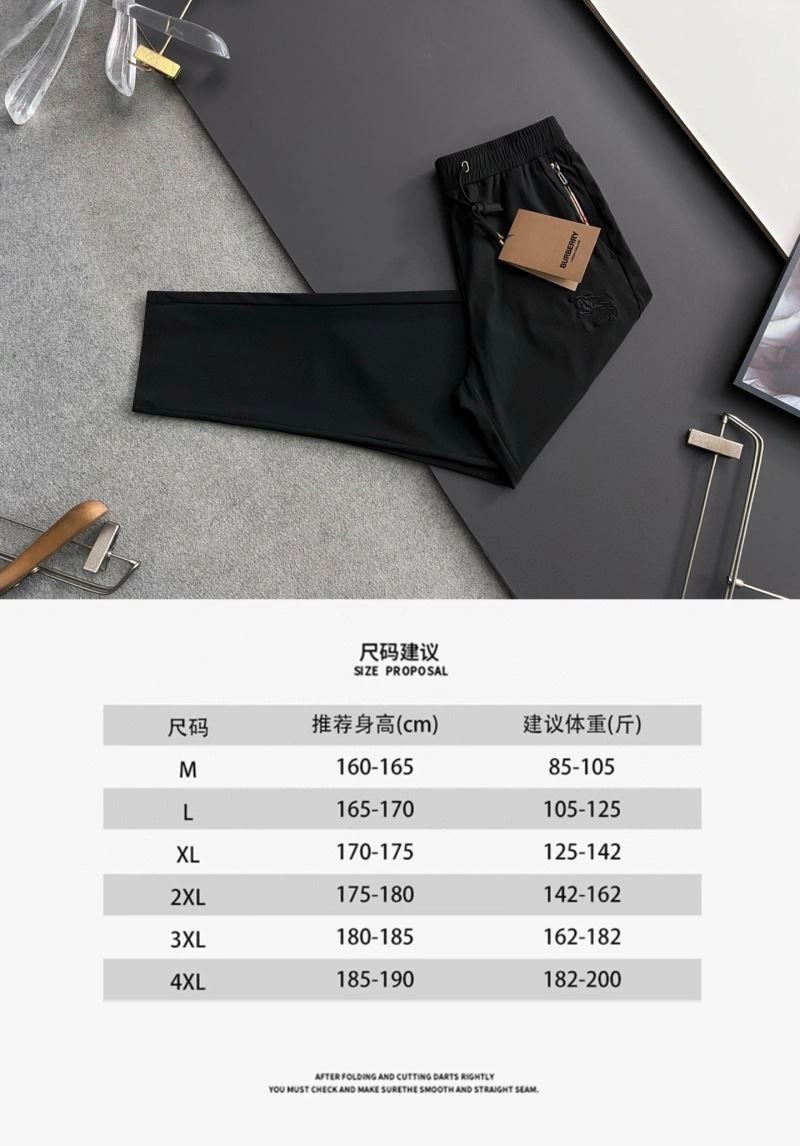 Timeless Burberry Long Pants 101229