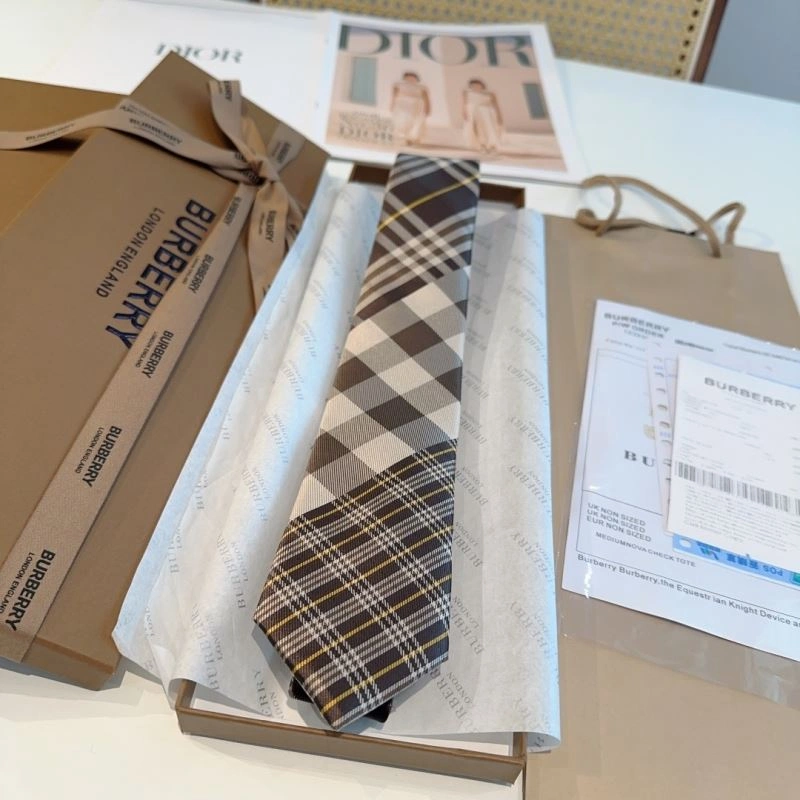 Sporty Burberry Neckties 269036