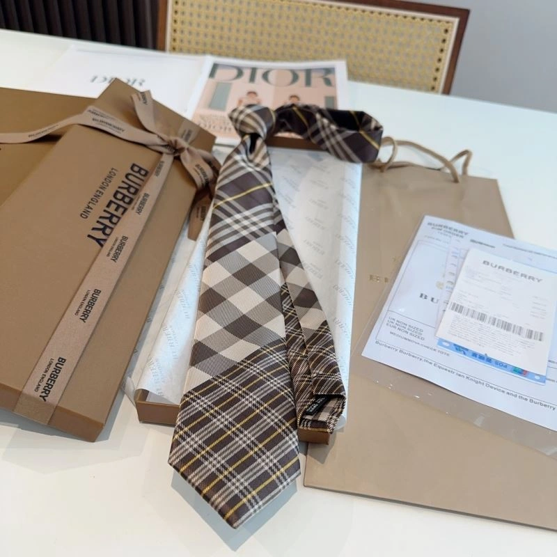 Sporty Burberry Neckties 269036