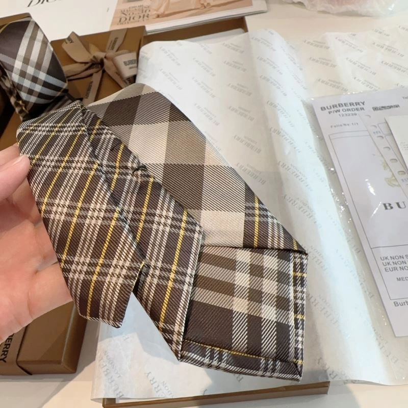 Sporty Burberry Neckties 269036