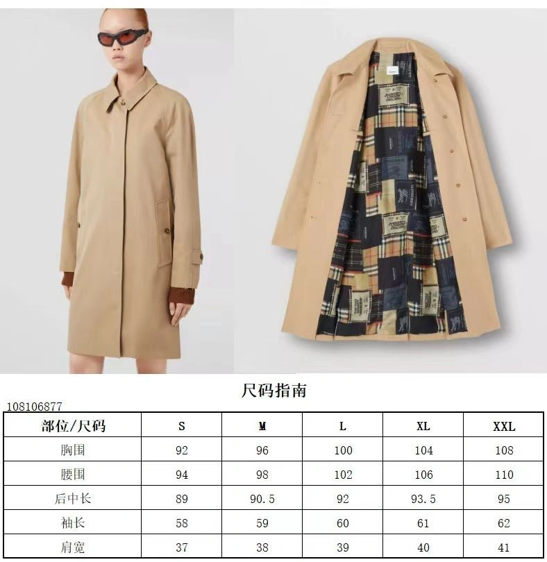 Burberry Outwear Trendsetting 103908